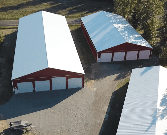 Buildings L and M indoor boat storage facilities